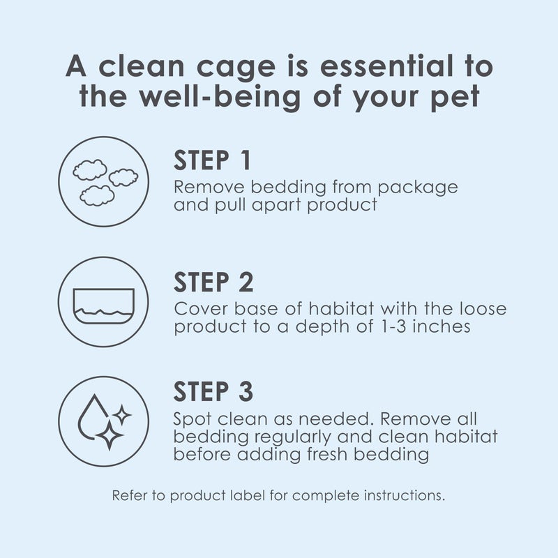 Kaytee Clean & Cozy White Paper Bedding, Made for Small Animals, 24.6 Liters - Image 5