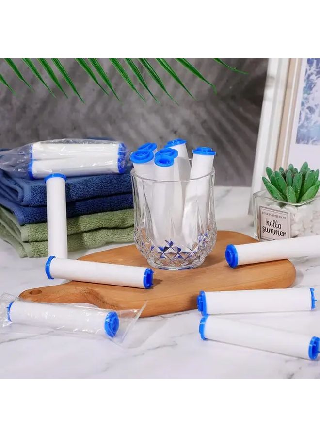 36pcs High Pressure Handheld Shower Head Filter with Removable Propeller Hydrojet Set PP Cartridge - Image 4