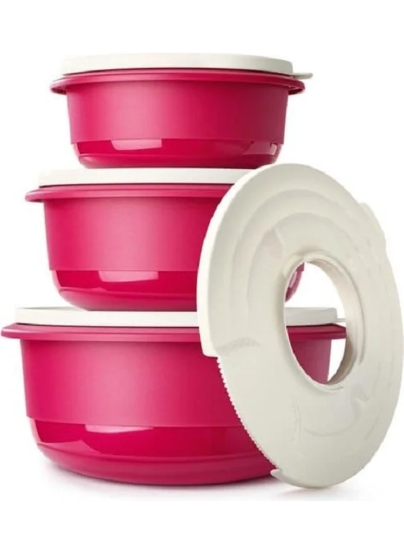 تابروير Mixture Storage Preparation Set 3 Pieces Splash-Proof Closed Hsgl