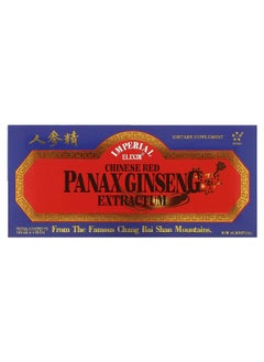 Imperial Elixir Imperial Elixir, Chinese Red Panax Ginseng Extractum, 1,200 mg, 10 Bottles, 0.34 fl oz (10 ml) Each 