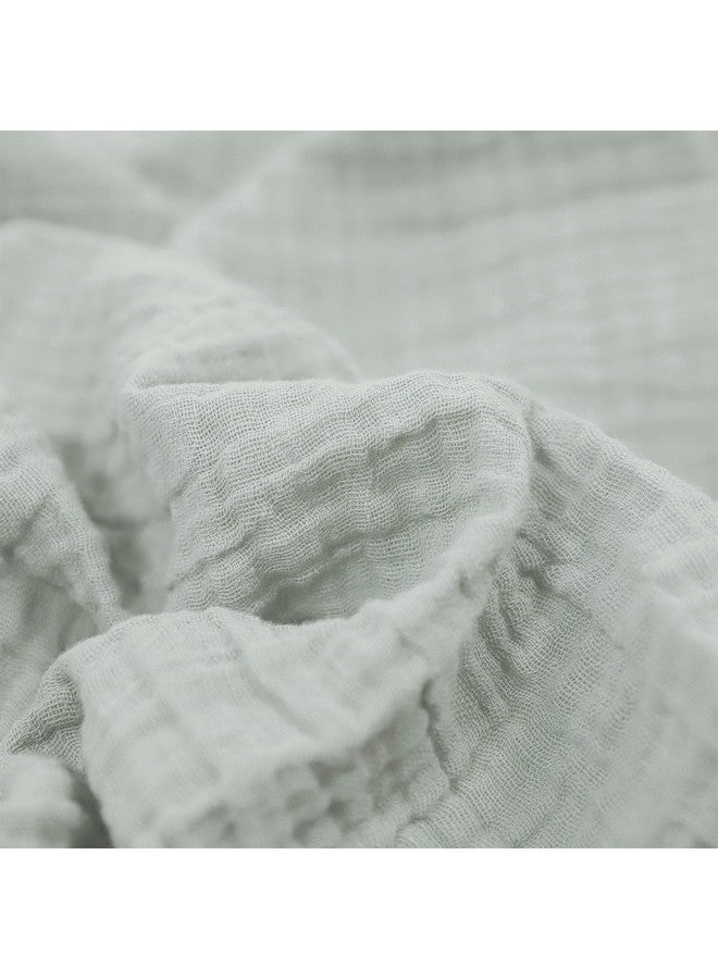 ليتل يونيكورن بطانية قماط من الموسلين القطني العضوي الطبيعي المعتمد من ليتل يونيكورن، عبوة من قطعتين | طقم هدايا من قطعتين (قلم زهور) - Image 1