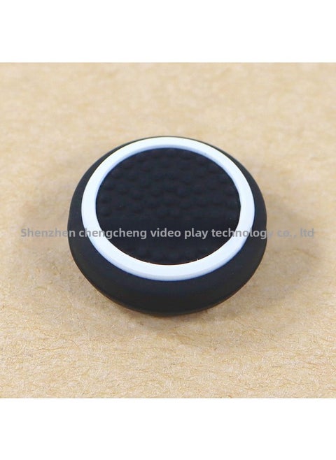 PS5 Portal Luminous Rocker Cap Multi-point Protective Cap Steam Deck Handheld Universal Rocker Anti-slip Cap-Product Color:White Black Bottom
