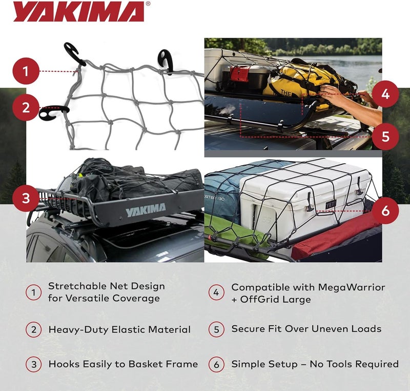 Yakima MegaWarrior Stretch Net for Cargo Security - Image 4