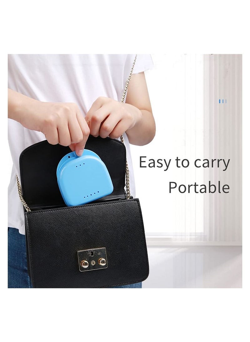 SYOSI - 3 Pack Orthodontic Retainer Holder Cases, for Retainer Box Braces Box Storage Box Easy to Carry - Image 1