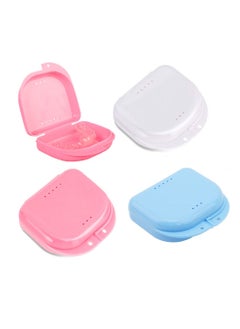 3 Pack Orthodontic Retainer Holder Cases, for Retainer Box Braces Box Storage Box Easy to Carry
