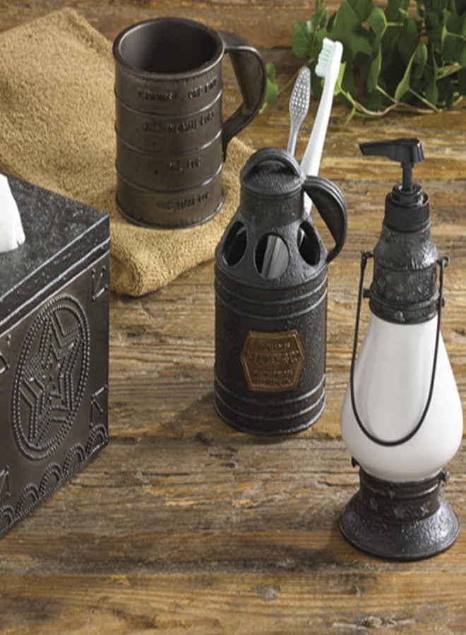 Park Designs Antique Bath Toothbrush Holder - Image 5
