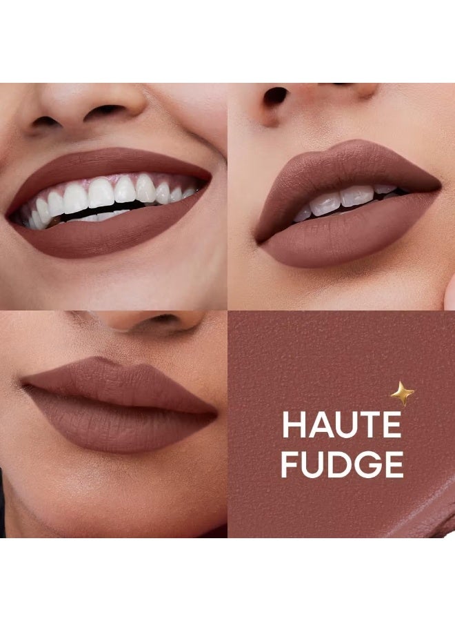 نيكا أحمر شفاه مطفي يدوم طويلاً ولا يترك آثاراً (3.5 غرام) (Haute Fudge) - Image 3