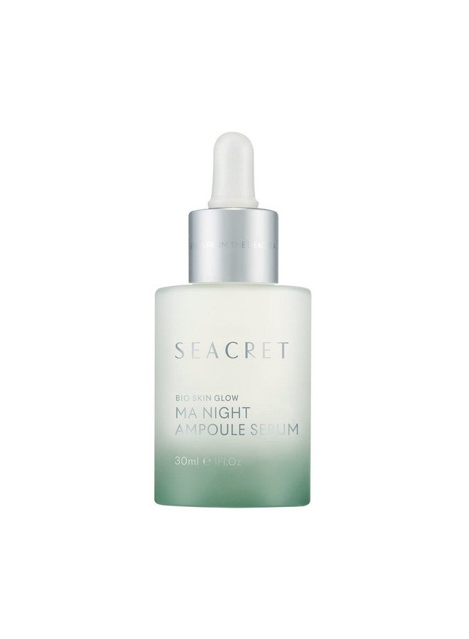 SEACRET Face Serum - Bio Skin Glow Multi-Acid Complex Night Serum for Face, Ampoule, 1 Fl.Oz 30ml. - Image 1