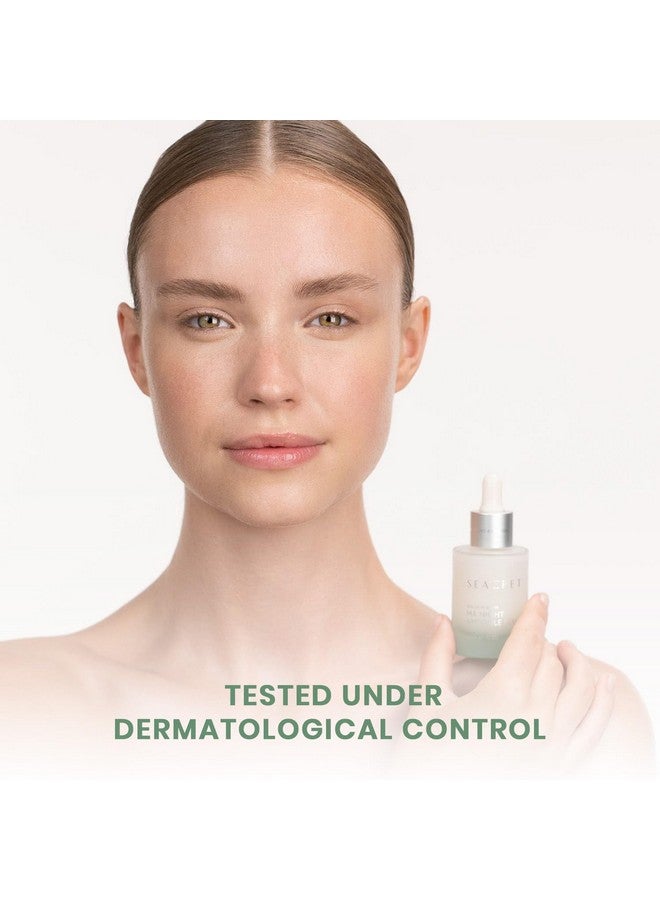 SEACRET Face Serum - Bio Skin Glow Multi-Acid Complex Night Serum for Face, Ampoule, 1 Fl.Oz 30ml. - Image 2