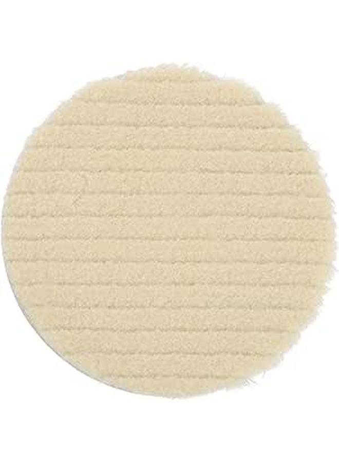Self Adhesive Wool Buffing Pad 5 Inch 125mm With Sponge Layer For Car Detailing Metal Polishing - Image 1