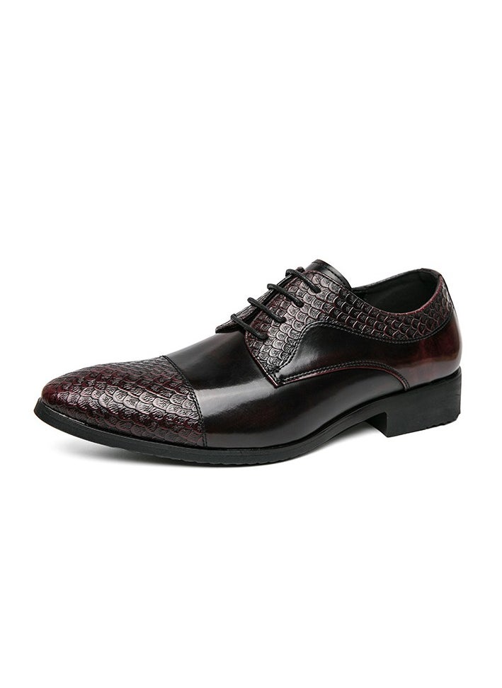 Shougu Versatile Retro Casual Leather Shoes  - Image 1