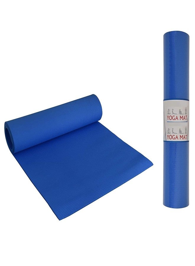 Forgesy Non-Slip Yoga Mat for Men and Women, 4 mm Thick multi-color Yoga mats for Home, Gym and Outdoor Workout (Made in India) - Image 2