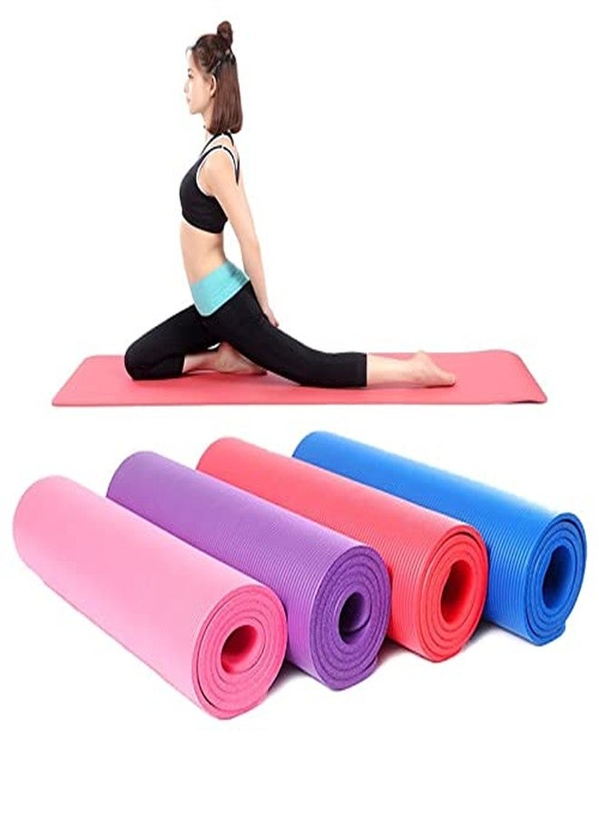 Forgesy Non-Slip Yoga Mat for Men and Women, 4 mm Thick multi-color Yoga mats for Home, Gym and Outdoor Workout (Made in India) - Image 1