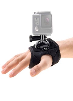 KASTWAVE Wrist Band 360 Rotating Glove Hand Strap Tripod Mount Compatible With GoPro Hero 5 4 3 2 Xiaomi Yi SJcam SJ4000 SJ5000 SJ9000 Eken H9 H9R H8 Xiaomi Yi Action Sport Outdoor Camera  - Image 1