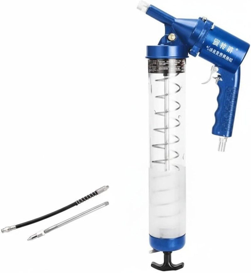 predolo High Pressure Oil Industrial Grade Pneumatic Oil Labor Saving Air Powered r for Mechanics, Barrel Trans Non-Rot - Image 1
