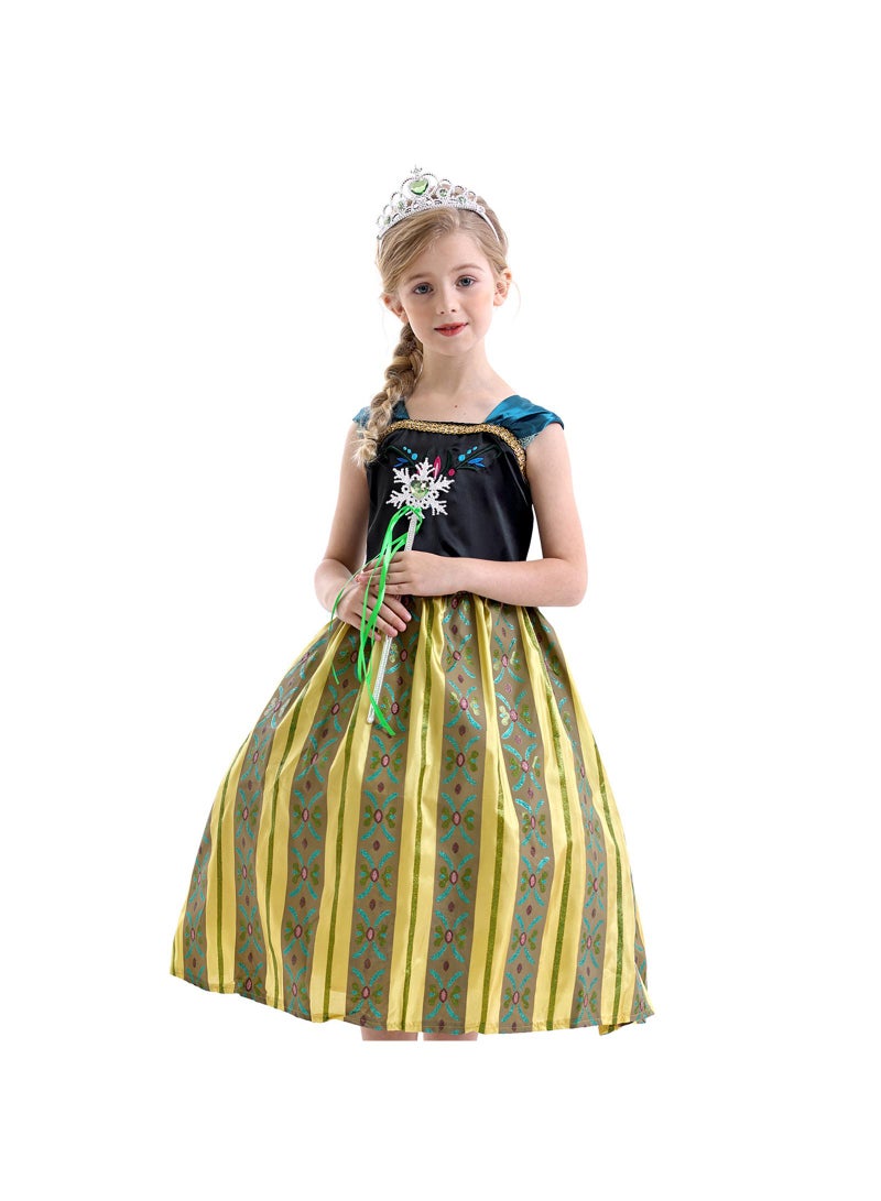 Sweet seven Princess Costume for Girls: Magical Dress-Up for Birthdays & Parties Transform celebrations with this enchanting Princess Dress. Ideal for birthdays, and theme parties Suitable for 130cm - Image 3