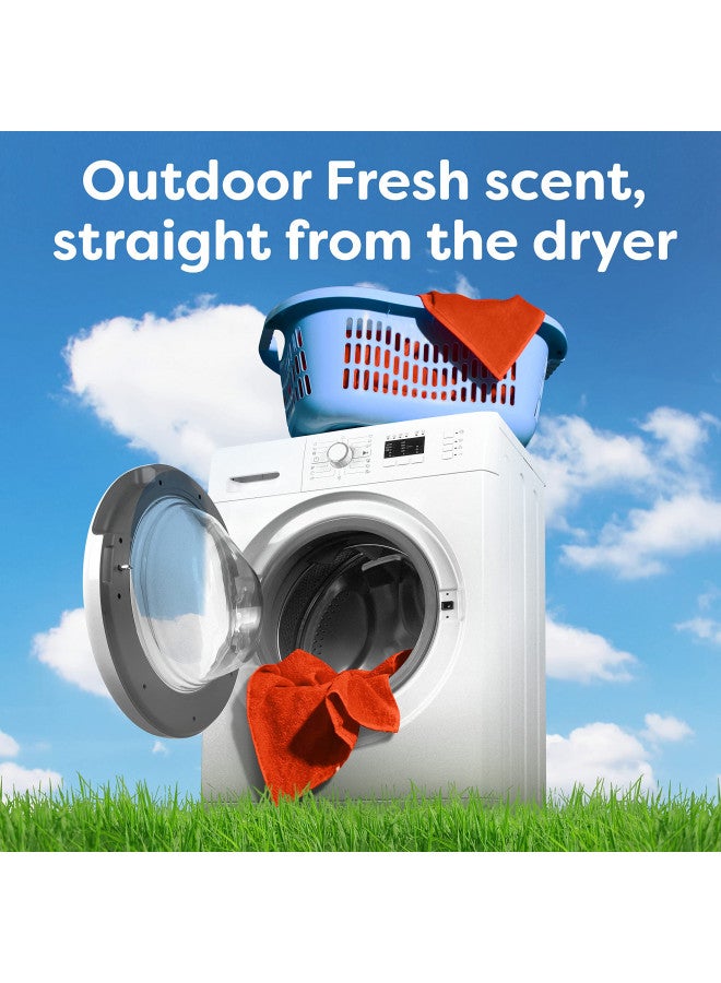 Bounce مناديل مجفف من Bounce، برائحة انتعاش الهواء الطلق، 80 قطعة - قد يختلف التعبئة - Image 5