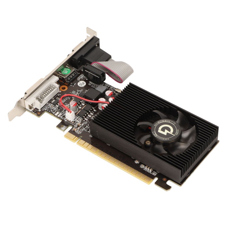 4G GDDR3 Graphics Card 700MHz 2668MHz 128bit Support VGA DVI HD Multimedia Interface Gaming Graphics Cards with Single Fan - Image 4