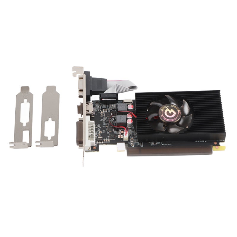 4G GDDR3 Graphics Card 700MHz 2668MHz 128bit Support VGA DVI HD Multimedia Interface Gaming Graphics Cards with Single Fan - Image 1