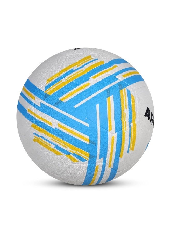 Nivia Country Color Football, As Per Basic Standard,Training Ball, 32 Panels, Durable Rubber Cover Molded, Butyl Threadwounded Bladder, to Play On Hard Ground - Image 4