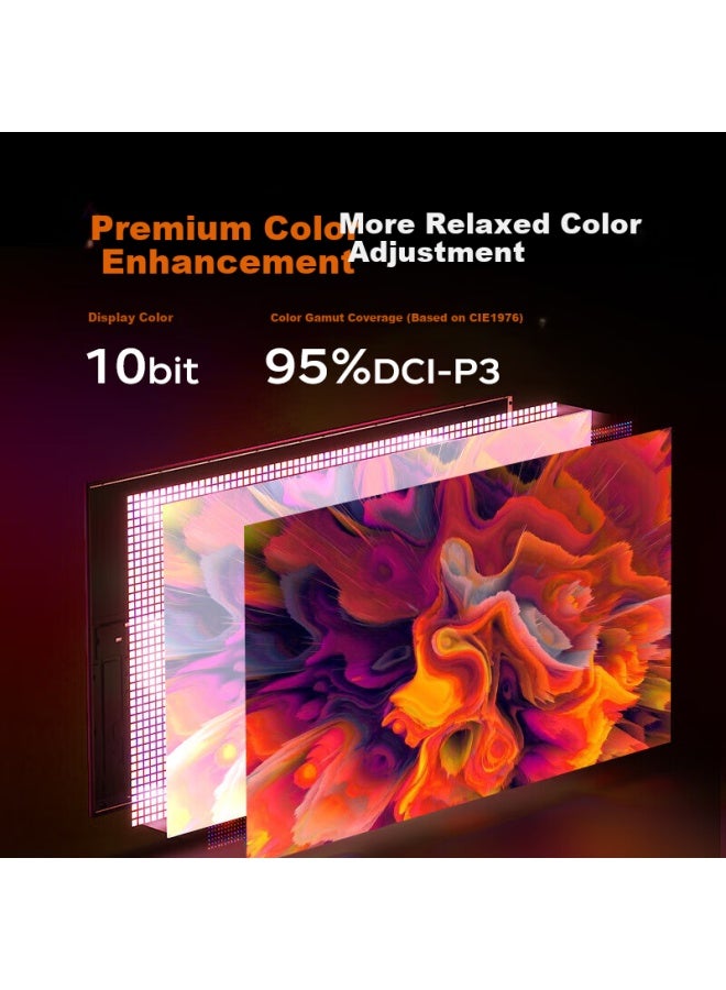 Lecoo Lenovo Lanku 32-inch 4k Ultra Hd Ips Wide Color Gamut Hdr 400nit Type-c 65w Built-in Speaker Low Blue Light Rotating Lifting Monitor M3221pl - Image 2