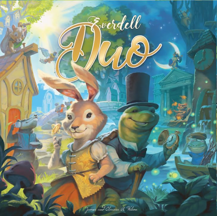 STARLING GAMES Everdell Duo – 2-Player Standalone Board Game with Competitive, Co-Op & Campaign Modes – Strategy Game with Woodland Theme, Ages 10+, Fast 30-Minute Gameplay - Image 1