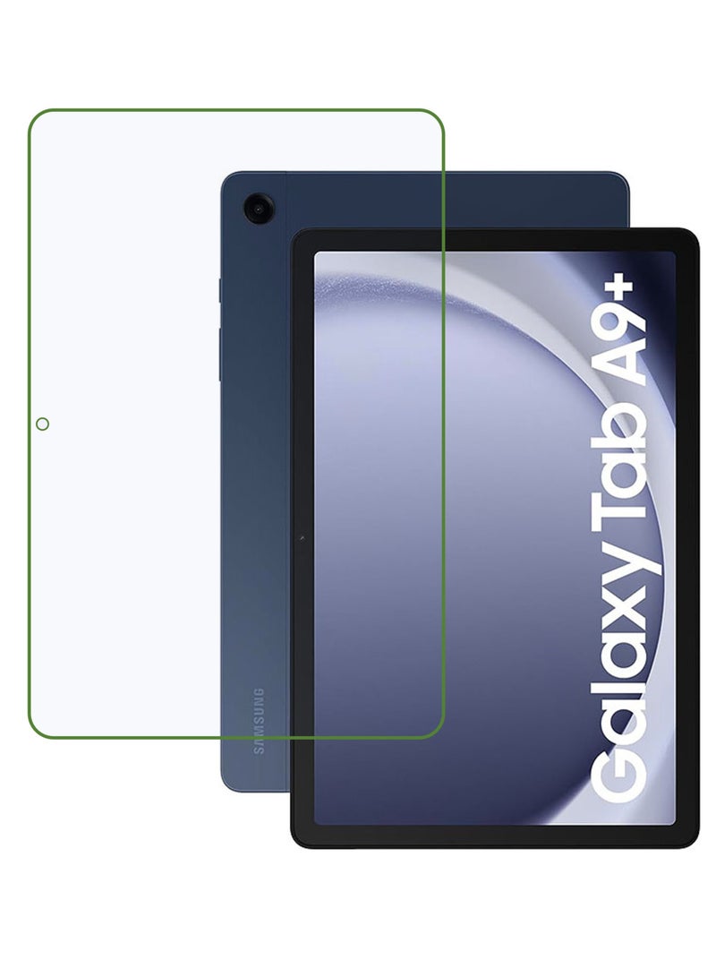 Tempered Screen Protector for Samsung Galaxy Tab A9 Plus, 9H Hardness Tempered Glass, Bubble Free Easy Installation, Full Coverage And Anti Scratch Case Friendly- Clear