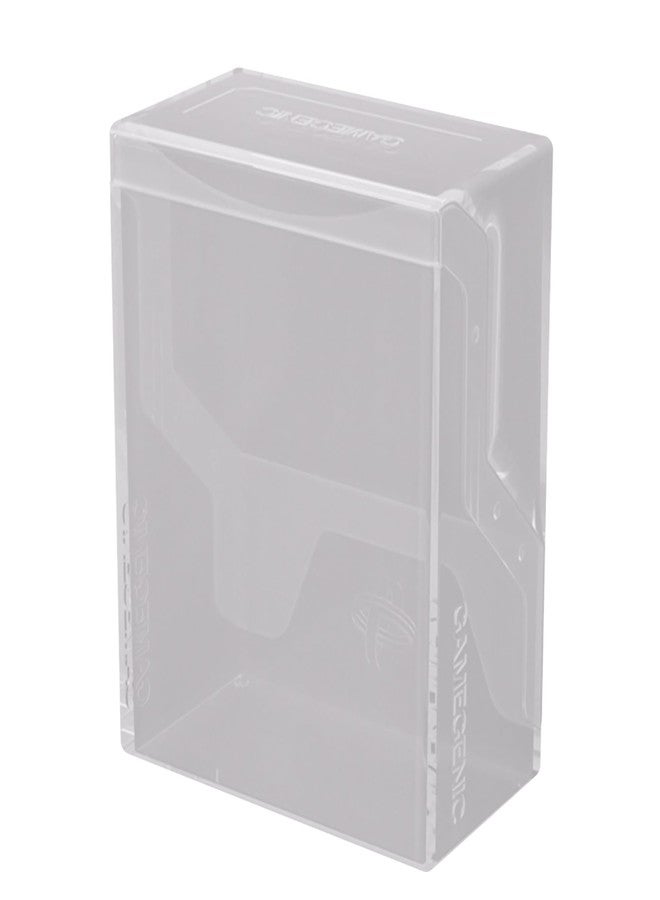 Asmodee Gamegenic Bastion 50+ XL Deck Box - Compact, Secure, and Perfectly Organized for Your Trading Cards! Safely Protects 50+ Double-Sleeved Cards, White Color, Made - Image 1