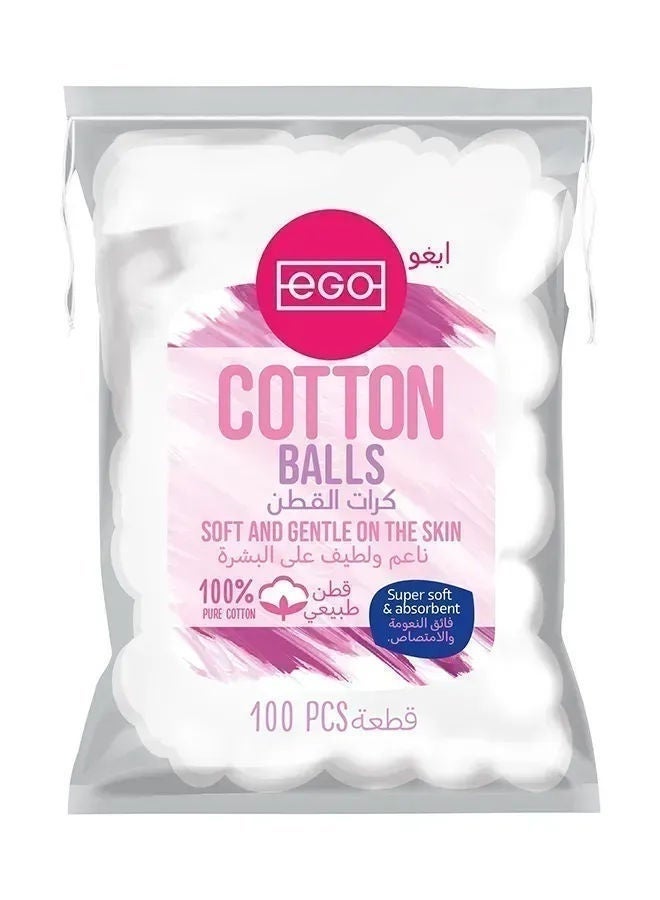 Cotton Balls, 100 Pcs, India
