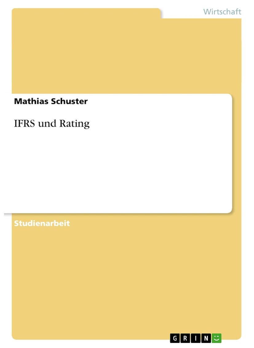 IFRS und Rating 