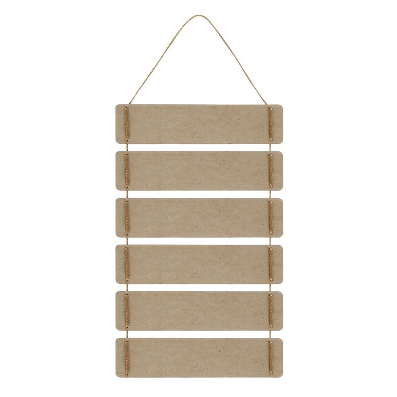 Brand - Solimo Solimo Vintage Designer Wooden Wall Hangings Home Decor Items Large Multicolor 78 Cm  - Image 3
