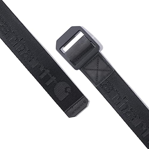 Carhartt Mens Nylon Webbing Ladder Lock Belt Black Large - Image 3
