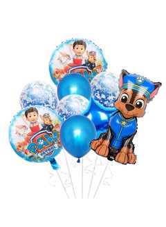 Party PAW Team Set Dog Balloon Patrol Team Cartoon Aluminum Film Ryder Everyday Kids Party Birthday Decoration Balloons 