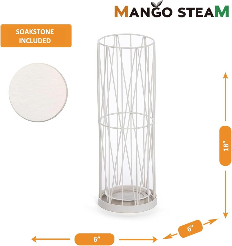 Mango Steam Pluvian™ Soakstone™ Umbrella Holder (Regular, White) - Image 4