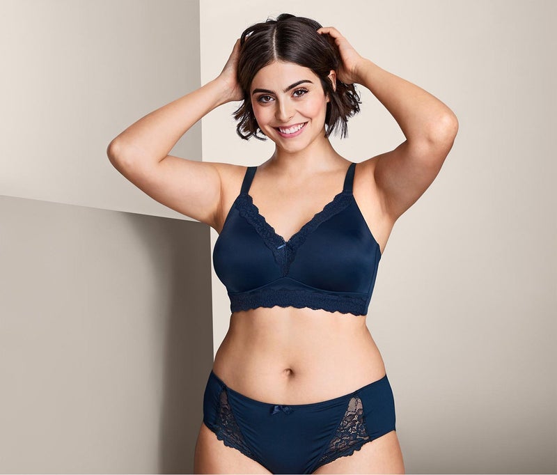 Tchibo Women Soft Bra, Navy Blue - Image 1