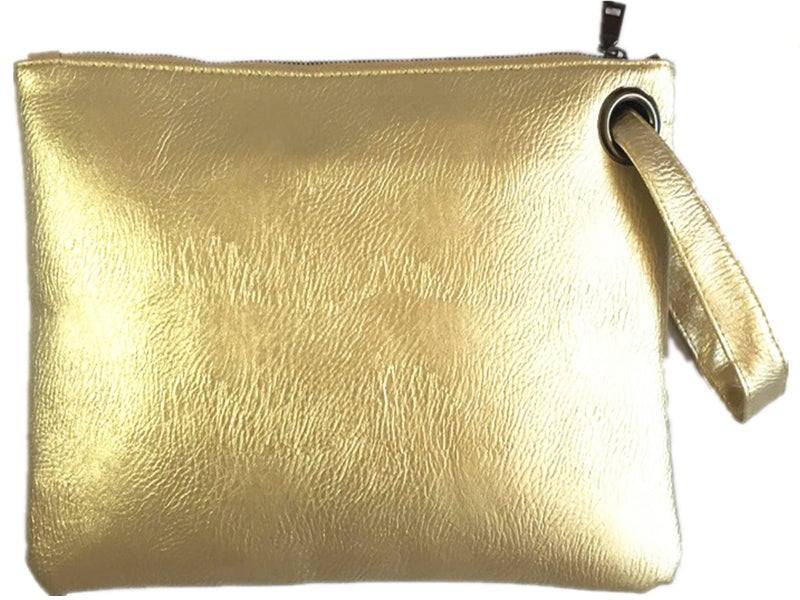ruizedidi Clutch Purses for Women Evening Bag Women's Handbags Purse Trendy Designer Wedding Pu Leather Wristlet gold - Image 1