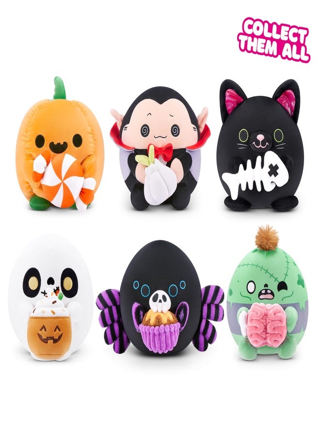 Snackles Halloween Series 1 8-inch Plush (Moon) by ZURU, Plush with Snack Accessory - Image 2