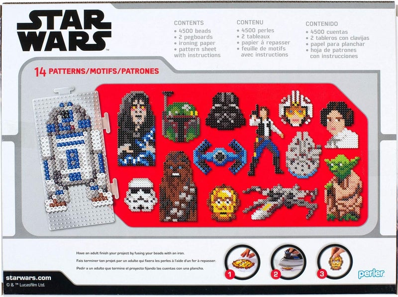 Perler - 80-54388 Star Wars Deluxe Box Beads Kit, 4500pcs - Image 2