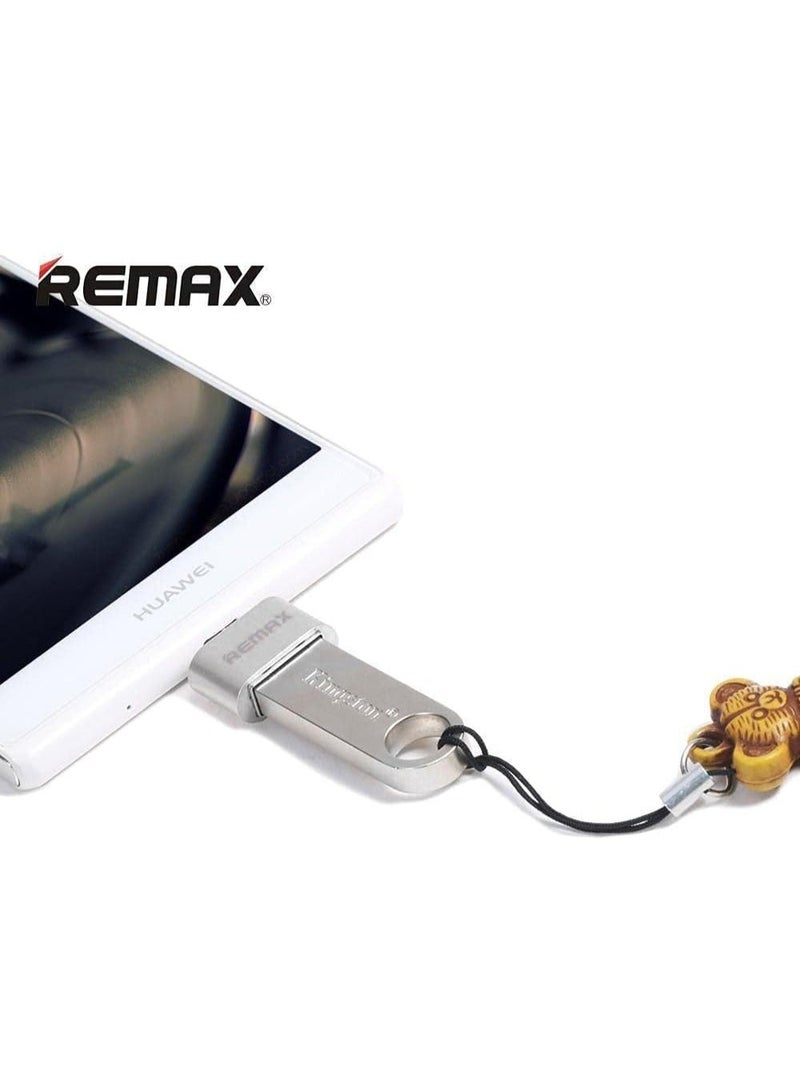 ريماكس كابل USB نوع سي او تو جي من ريماكس - فضي - Image 2