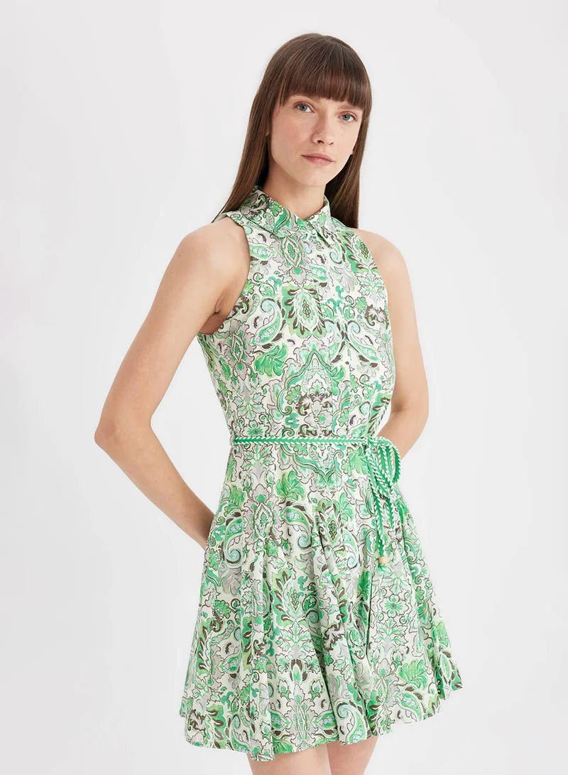 DeFacto Paisley Sleeveless Dress