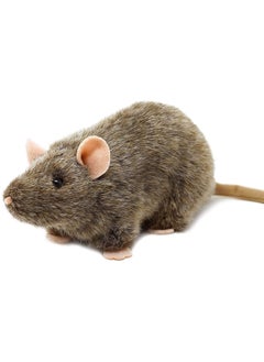 VIAHART Viahart Reuben The Rat Soft Plush Toy for Kids | Huggable Stuffed Animals| Fluffy Toys for Baby, Children, Toddler | Polyester Fabric | Polypropylene Filling | Recommended Age 3+  - Image 1