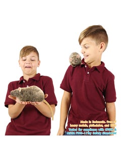 VIAHART Viahart Reuben The Rat Soft Plush Toy for Kids | Huggable Stuffed Animals| Fluffy Toys for Baby, Children, Toddler | Polyester Fabric | Polypropylene Filling | Recommended Age 3+  - Image 5