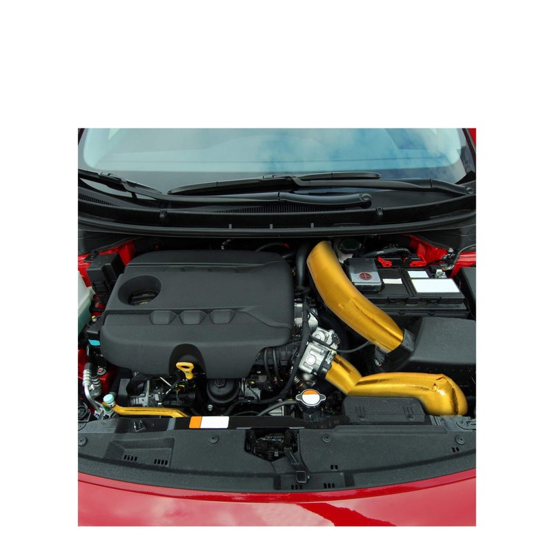 SOLARAE Heat Shield Tape Cool Tapes Aluminum Foil Heat Reflective Adhesive Heat Shield Thermal Barrier Foil Tape Self-Adhesive Heat Resistant Tape for Hose and Auto Use, 2 Rolls (Gold, 2 Inch x 32.8 ft) - Image 5