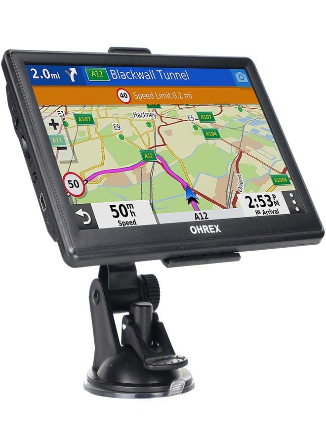 OHREX N700 GPS Navigator for Car 7 inch,Truck GPS Commercial Drivers 2025,Trucker GPS for semi Truck,Custom Routing with Free Lifetime Maps Updates and Driver Alerts - Image 1