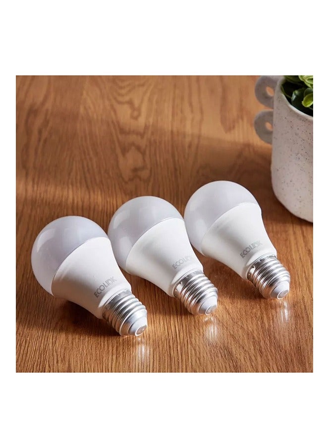 ECOLINK 10 Piece LED Light Bulb,8W,E27 Base,6500K 1CT/12 Cool Day Light  - Image 4