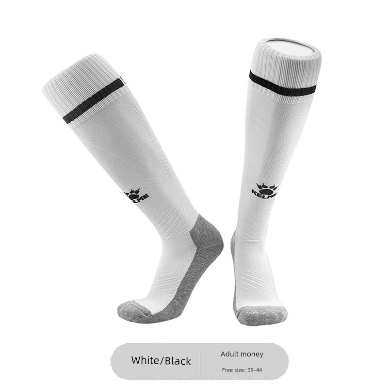KELME KELME Children's Football Socks Boys and Girls Children's Long Knee Professional Anti-slip Football Training Socks - Image 1