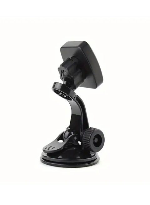 ABS Material Square Magnetic Phone Mount for Dashboard, Waterproof Suction Cup Base, Rotatable Mounting Holder Compatible with Automobile Navigation Devices