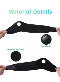 Runyang Hand Wraps, Adjustable and Comfortable Wrist Support, Men Women Performance Essentials,  for Wrist Knuckles (Black)  - Image 2