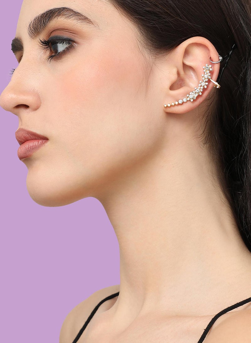 SOHI Party Artificial Cuff Earring Jewellery - Image 4
