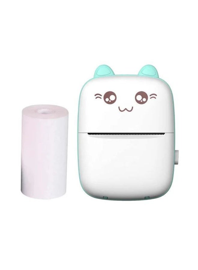 Mini Portable Bluetooth Thermal Printer - Cute Pocket Size - Inkless Printing for Photos, Notes & Study Labels - Image 1